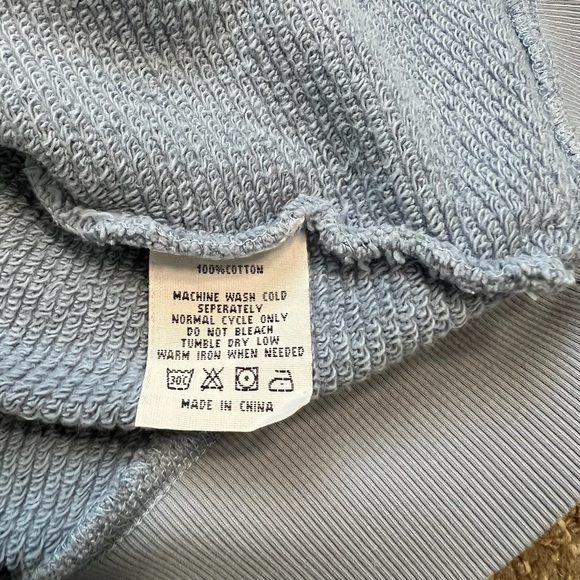 Samii Ryan Smiley® Oversized Hoodie, Blue - Picture 5 of 7